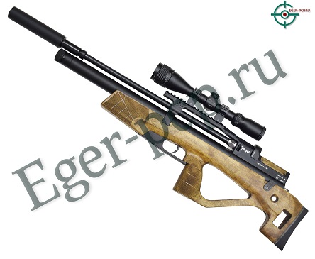 Пневматическая винтовка Jager SP BullPup (550 мм, 6.35 мм, дерево, Lothar Walther)